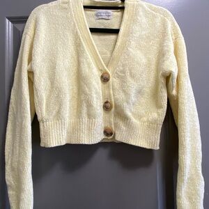 Urban Outfitters Yellow Cardigan SP